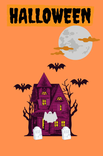 Halloween Haunted House Journal: halloween Journal 120 pages