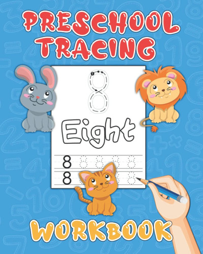 Preschool Tracing Workbook Reflex Math for Kids Book Ages 3-5 - Trace Numbers Practice Workbook for Pre K - Homeschool Preschool Learning - Kindergarten and Kids Ages 3-5 (Math Activity Book)
