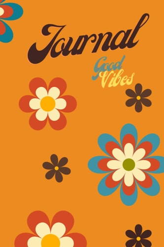 Journal: 70's Inspired Blank Lined Journal, Notebook, or Diary