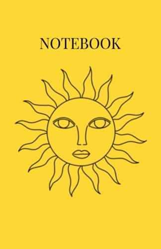 Notebook Yellow Sunshine Notebook