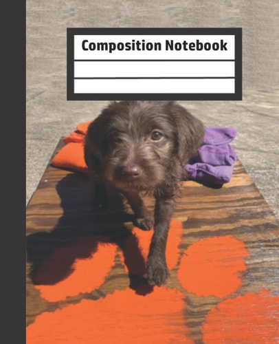Labradoodle Composition Notebook: Clemson Fans Composition Notebook Wide Ruled Clemson Student Gifts