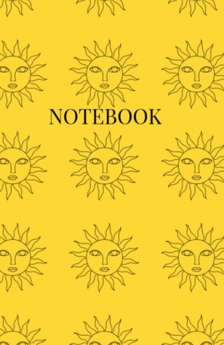 Notebook: Sunny sunshine notebook
