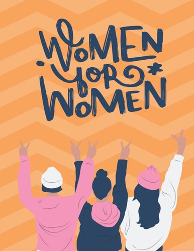 WOMEN FOR WOMEN Notebook | Journal | Manifesto | Composition Notebook | Softcover | Lined paper | Simple Rebel & Good For You Books Collaboration | The future is female Series | Great gift idea.