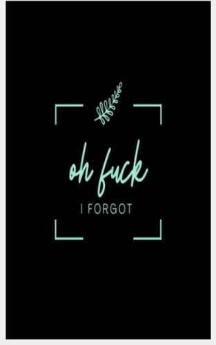 Oh I forgot