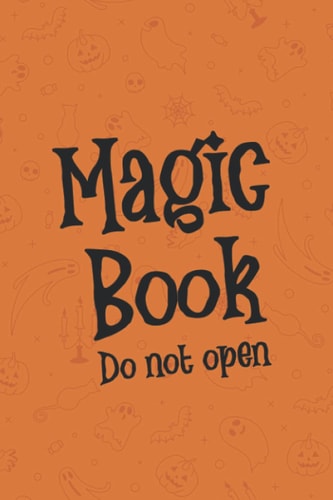 Magic Book for Halloween: Write your Magical words here