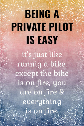 Private Pilot: Private Pilot Gifts - Funny Journal.