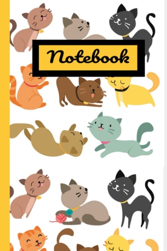 Cute Composition Notebook For Kittens And Cats Lover: Cat Notebook For Cat Lovers.