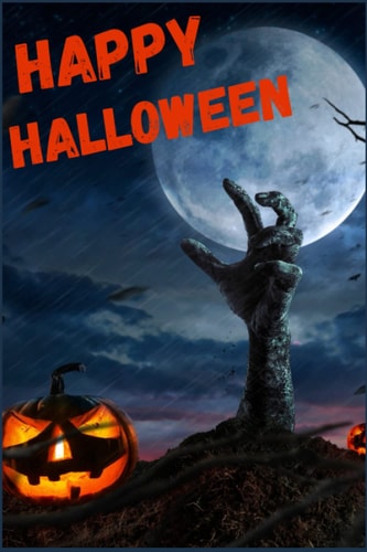 HAPPY HALLOWEEN NOTEBOOK: NOTEBOOK , JOURNAL FOR KIDS , FUNNY GIFTS FOR GIRLS AND BOYS , BEST GIFT FOR HALLOWEEN M120 PAGE