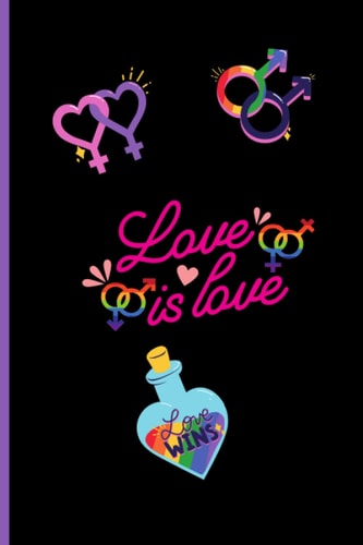 love is love note book: journal