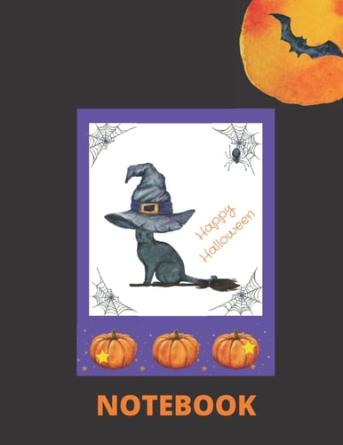 Halloween Notebook: Halloween Lined Pages Journal Notebook for All Ages
