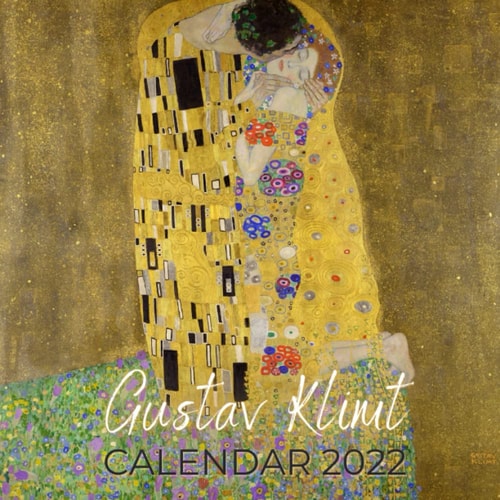 Gustav Klimt Calendar 2022: Mini Art Monthly Planner 14 Months With Inspirational Quotes