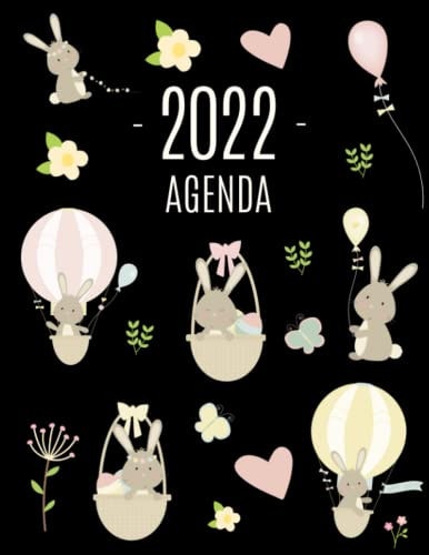 Coniglietto Agenda 2022: Pianificatore Annuale 2022 | Da Gennaio a Dicembre (12 Mesi) | Organizer & Diario (Italian Edition)