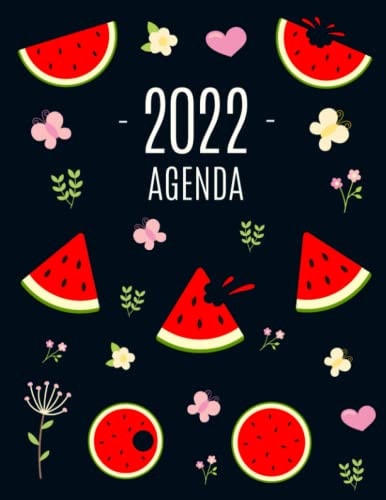 Anguria Agenda 2022: Diario Settimanale per Organizzare Giorni Occupati | Pianificatore Giornaliera 2022 (Italian Edition)