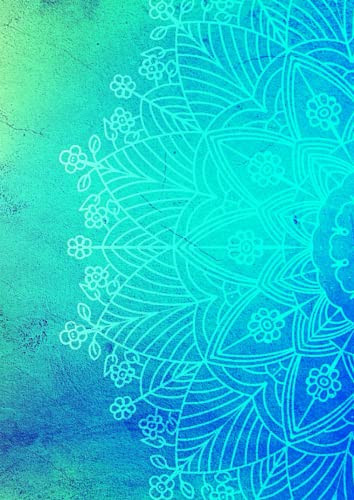 2022: UK A4 Diary 2022 – Page A Day / Planner / Organiser / Journal Writing / Gratitude Journal / Family Diary / Beautiful Mandala