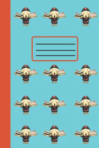 Composition Notebook: Composition Notebook: | College Ruled Notebook | Lined Journal | 100 Pages | 6 X 9 | School Subject Book Notes| ... Notebook Sushi |