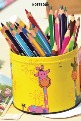 Notebook Composition College: Cute Notebook For Kids, 100 Pages, 50 Sheets, 6" x 9" in