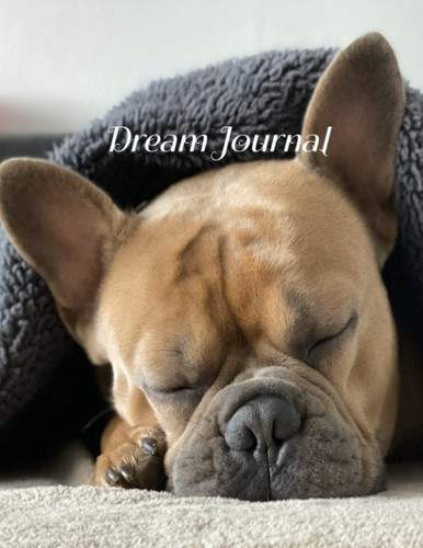 Dream Journal/ Dream Diary/ Log Notebook/ Dog Cover