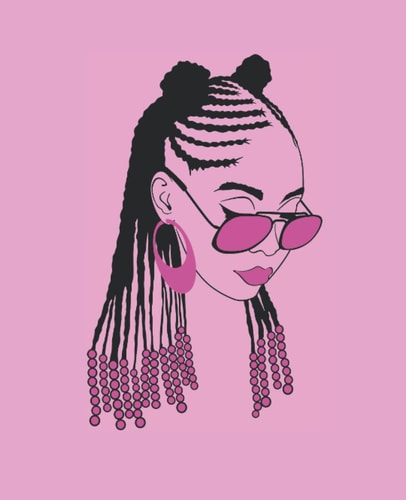 Black Girl Magic 100 Page College Ruled Notebook: Great gift for sisters and aunts