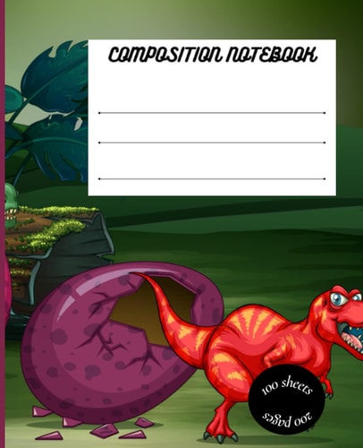 Dinosaurs Composition Notebook