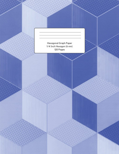Hexagonal Graph Paper Notebook: 8.5 x 11 inches 120 pages - Grid Paper Notebook Math and Science