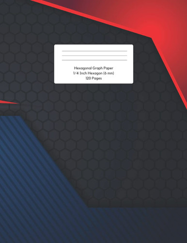 Hexagonal Graph Paper Notebook: 8.5 x 11 inches 120 pages - Grid Paper Notebook Math & Science