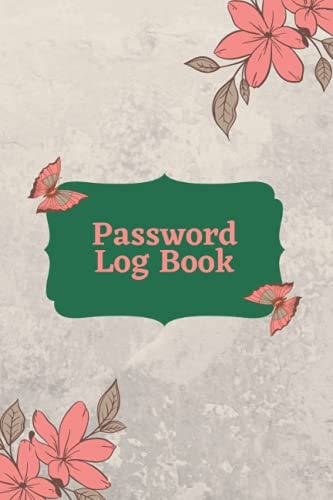 Password Log Book: Personal Internet Password Log Book
