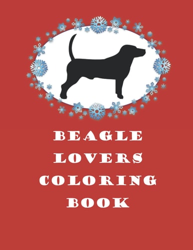 Beagle lovers Coloring Book