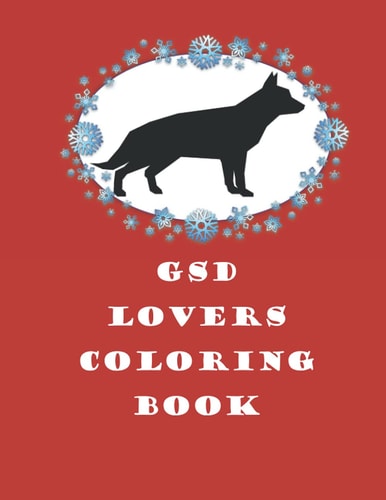 GSD lovers Coloring Book
