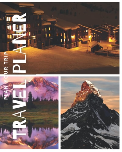 Travel Planner. Experience World: How to plan a trip in 10 easy steps. Size 8x10", 90 Pages.