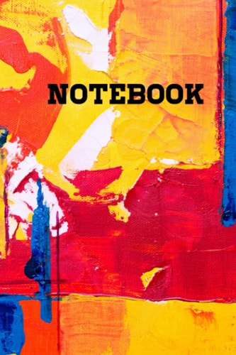Notebook: Lined Notebook Journal, Notebook, 6 x 9 inches - 120 Pages: College Ruled paper, perfect bound, Soft Cover Paperback