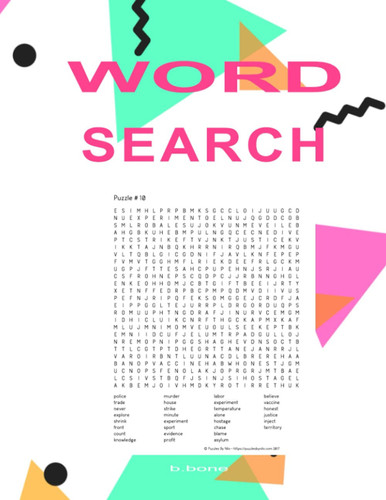 Word Search: b.bone