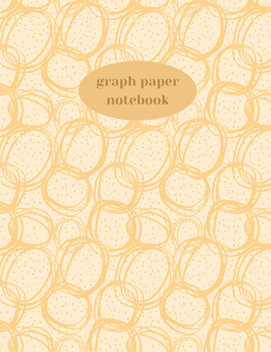 Graph Paper Notebook: Large Yellow Patterned Graph Paper Notebook - 120 Quad Ruled Pages 8.5 x 11 inches - Grid Paper Journal (Graph Paper Notebooks)