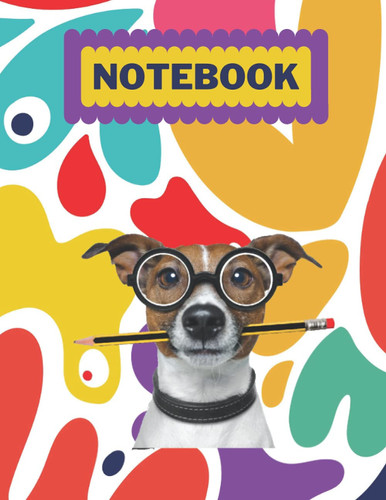 ANIMAL WITH NERDY NOTEBOOK JOURNAL: UNIQUE GIFT FOR ANIMAL LOVERS DOTTED LINED NOTEBOOK WITH 120 PAGES 8.5*11 DIMENSION