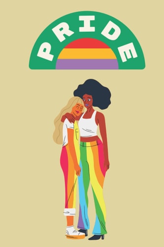 PRIDE Journal/Diary: LGBTQIA+ Journal with 100 lined pages, 6x9