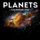 Planets Calendar 2021 16-Month Calendar, Cute Gift Idea for Planet Lovers, Women and Men