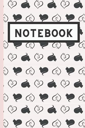 NOTEBOOK: 6x9 120-Page Lined Design Notebook - Cute Journal for Any Cat Lover - Paperback Diary for Women