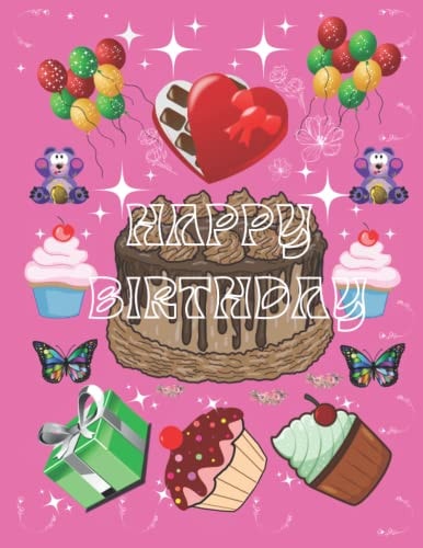 BIRTHDAY GIFT NOTEBOOK: PAGE SIZE 8.5"*11" PAGES 120