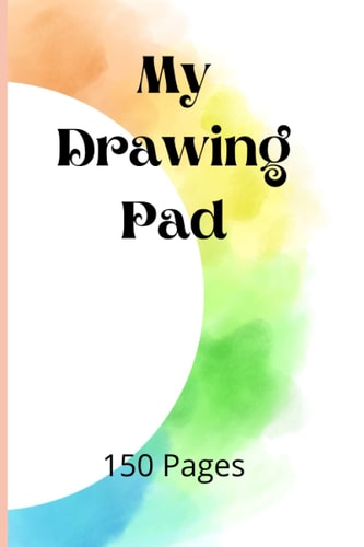 MY DRAWING PAD: This drawing pad was designed for students which consists of 150 sheets and 6"x9" with premium heavy weight bond pages which will help little artists to express their creativity.