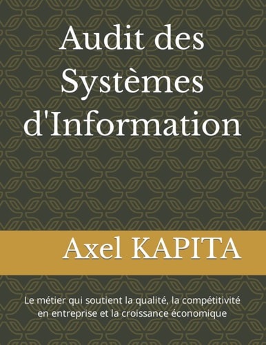 Audit des Systèmes d'Information: Le métier qui soutient la qualité, la compétitivité en entreprise et la croissance économique (French Edition)