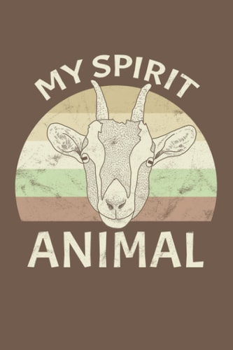 Ziege – Mein Spirit Animal: Notizbuch (120 Seiten, 15x23cm, gepunktet) Dotted Bullet Grid Tagebuch Journal (German Edition)