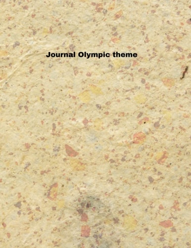 Composition Notebook: Olympic Theme