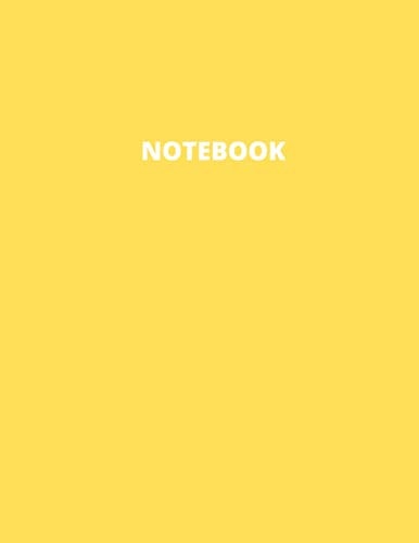 Notebook_ Yellow Cover_ Size (8.5 x 11 inches) 150 Pages_ Lined Paper: Notebook_ Yellow Cover_ Size (8.5 x 11 inches) 150 Pages_ Lined Paper