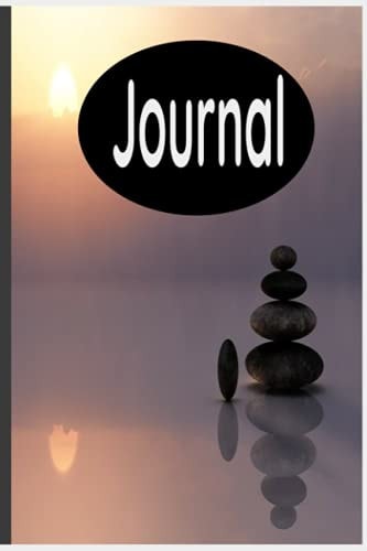 Journal: Serenity Stacking Rocks Journal Notebook