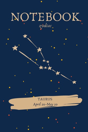 Notebook Taurus: Zodiac design Journal Blank lined (Zodiac Notebook)