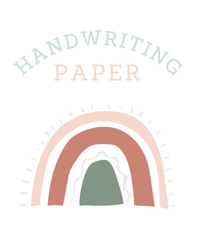 Handwriting Book: 200 Pages of Blank Lined Practice Papers for Students to Learn to Write
