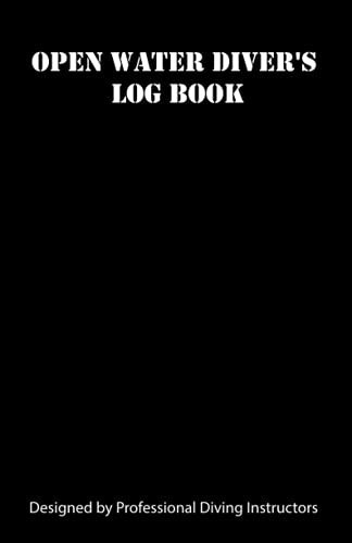 Open Water Diver's Log Book