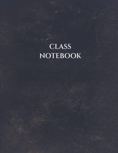 Notebook for Nursing & Medical Students, 8.5" x 11", 200 pages