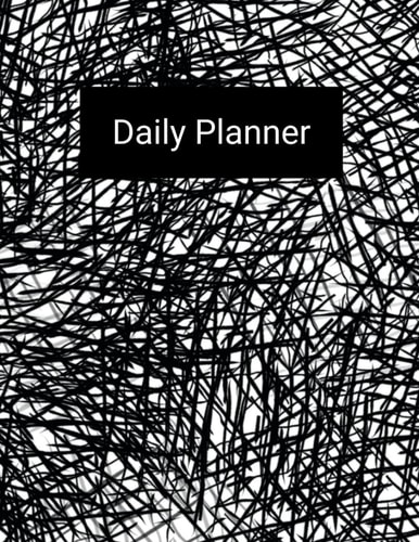 Daily planner: Date, To-do, Priorities Appointments, Breakfast, Lunch, Dinner, Snack, Fitness, Mood