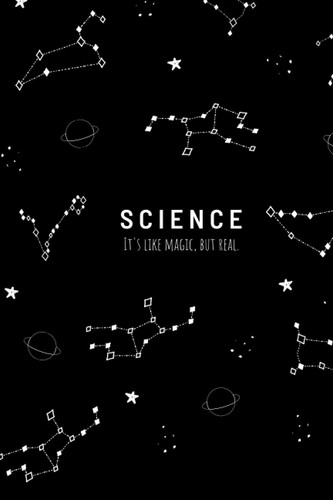 Science Notebook For Kids: 200 Pages- Blank and Lined