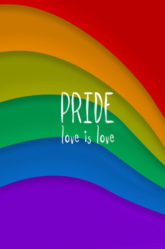 PRIDE NOTEBOOK: LOVE IS LOVE